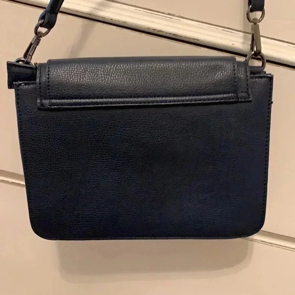 Urban Expressions Cross Body Navy Fringe